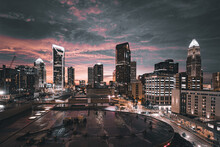 Photo Of A Downtown Charlotte In North Carolina.