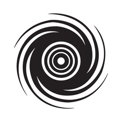 Wall Mural - vortex icon logo vector design template