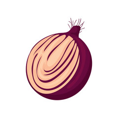 Sticker - onion slice design