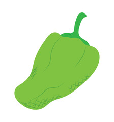 Poster - green chilli habanero vegetable