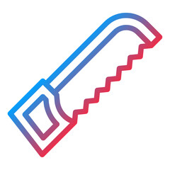 Poster - Vector Design Hacksaw Icon Style