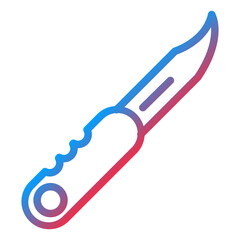 Sticker - Vector Design Pocket Knife Icon Style