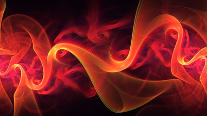 Wall Mural - Elegant abstract illustration for art projects, cards, business, posters. 3D illustration, computer-generated fractal