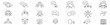 © yukipon00 - Speaking, communication, speech bubble, talking, consultation, conversation and discussion icon set.