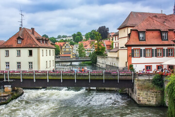 Fototapete - Bridge in Bamberg, Germany