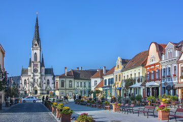 Canvas Print - Sacred Heart Church, Koszeg, Hungary