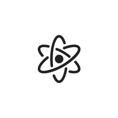 Sticker - Atom - Pictogram (icon) 