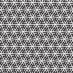 Seamless abstract geometric triangular weave pattern