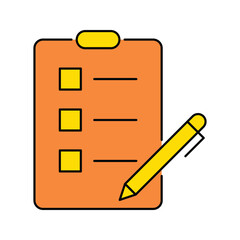 Poster - Note, pen, Note pen icon