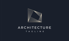 Modern Architecture Logo - House And Commercial Building Construction Design Template