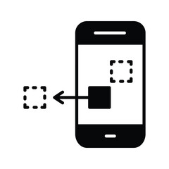 app development icon vector stock