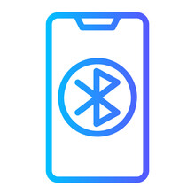 Bluetooth Gradient Icon