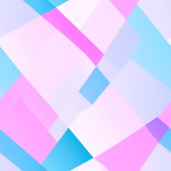 Poster - Abstract geometric seamless pattern featuring graphic design cubes, with a seamless background in pale colors, generative ai