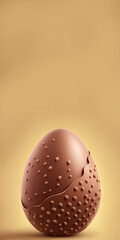 Canvas Print - Chocolate Egg.