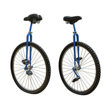 3d Rendering Unicycle Sport Equipment One Wheel Bicycle Perspective View