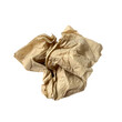 © T - used tissues, brown, isolated on a white background