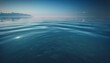  a large body of water with a sky in the background. generative ai