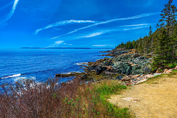 Wall Mural - Little Hunter Beach in Acadia National Park