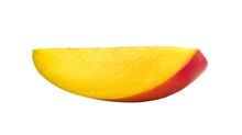 Slice Of Mango On  Transparent Png