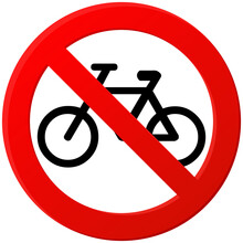 No Bicycles Are Allowed Png