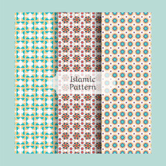 Wall Mural - Islamic pattern template design