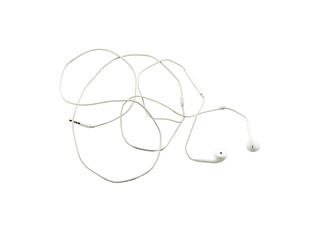 Headphones isolated on a white background