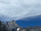 Fototapeta Góry - clouds over the mountains