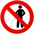 No Prohibition. do not urinate