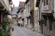 canvas print picture - Gasse in Troyes