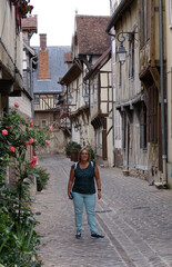 Poster - Gasse in Troyes