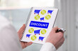 © thodonal - Discount concept on a notepad
