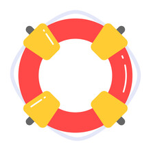 An Editable Vector Of Lifeguard In Modern Style, Easy To Use Icon