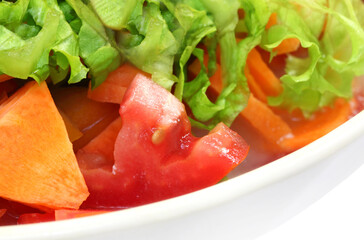 Canvas Print - Salad vegetables