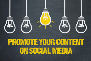 Poster - Promote Your Content On Social Media	