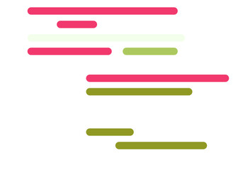 code on screen vector illustration, flat cartoon coding lines simulation
