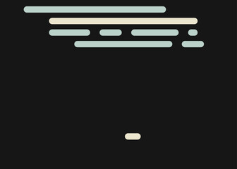 Code on screen vector illustration, flat cartoon coding lines simulation