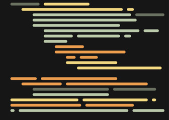 Code on screen vector illustration, flat cartoon coding lines simulation