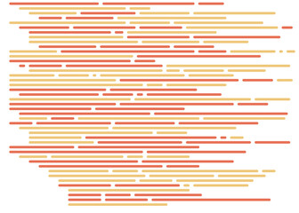Code on screen vector illustration, flat cartoon coding lines simulation