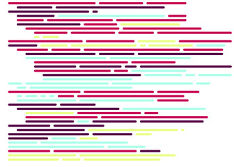 Code on screen vector illustration, flat cartoon coding lines simulation