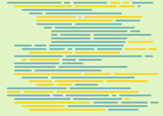 Code on screen vector illustration, flat cartoon coding lines simulation