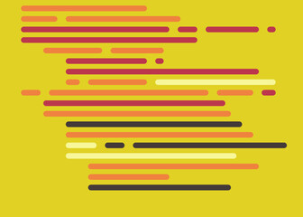 Code on screen vector illustration, flat cartoon coding lines simulation