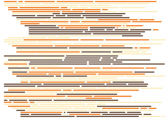 Code on screen vector illustration, flat cartoon coding lines simulation