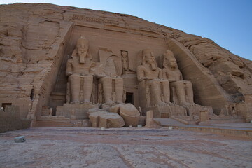 Great Temple of Ramesses II in Abu Simbel, Egypt, Africa
