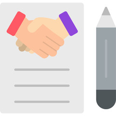 Poster - Agreement Icon