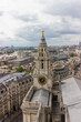 Aerial view of St. Paul's Cathedral in London England