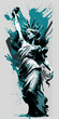 The Statue of Liberty superimposed on a contemporary Generative AI