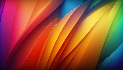 Wall Mural - Abstract colorful background for design or presentation, abstract colorful flames. Generative AI