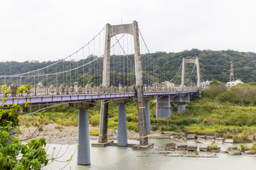 Canvas Print - Daxi Bridge in Taoyuan of Taiwan