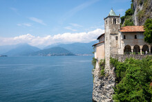 Old Castle On Lake Como