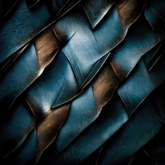 Canvas Print - leather texture